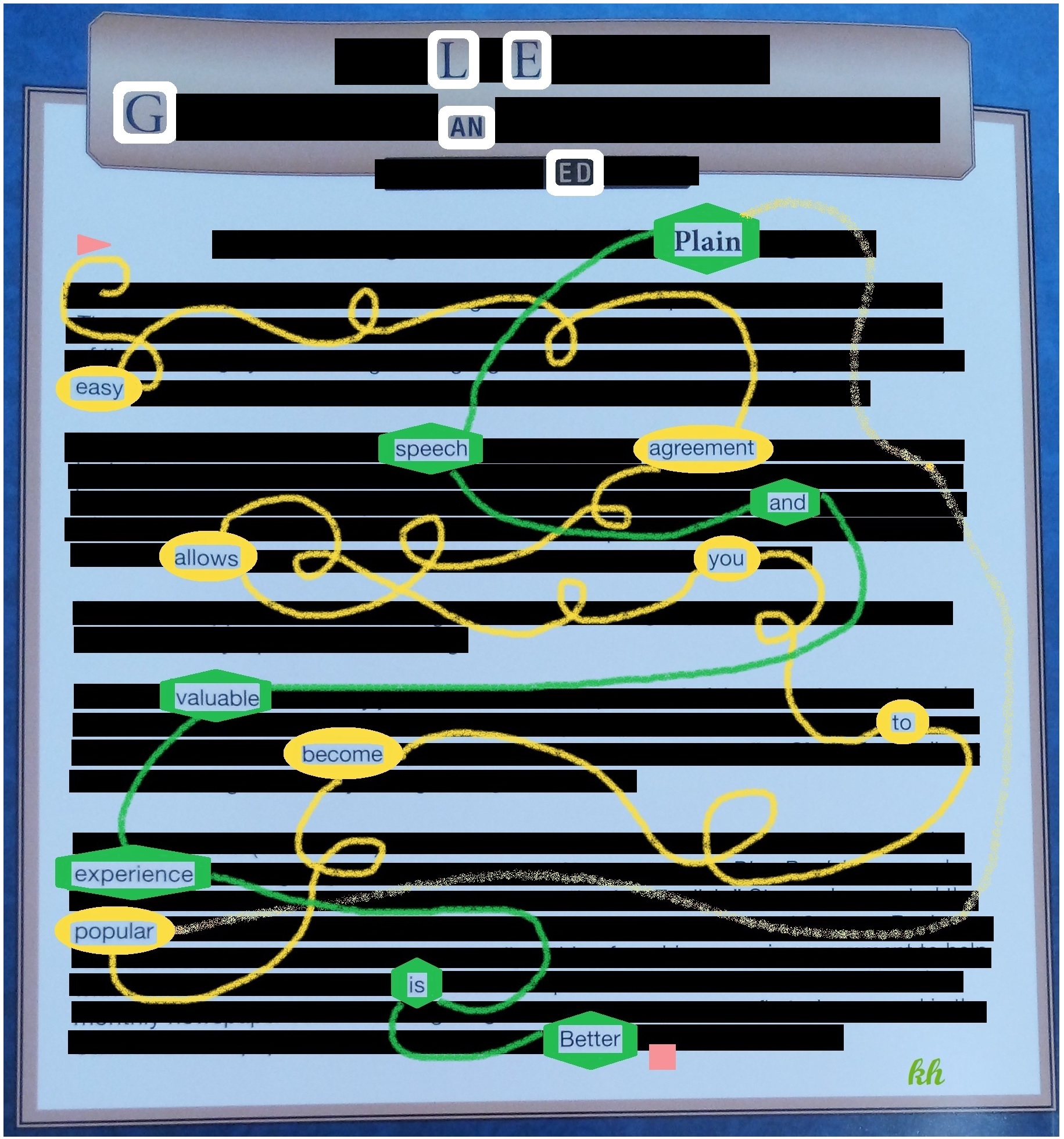 Gleaned - easy agreement allows you to become popular - Plain speech and valuable experience is better.